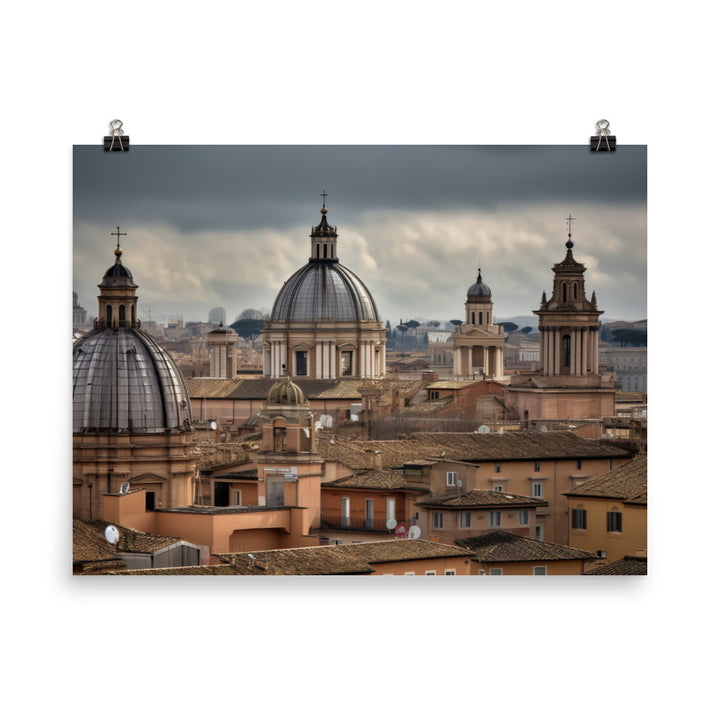 Rome, Italy - The Eternal City photo paper poster - Posterfy.AI