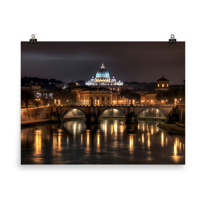 Rome, Italy - The Eternal City photo paper poster - Posterfy.AI