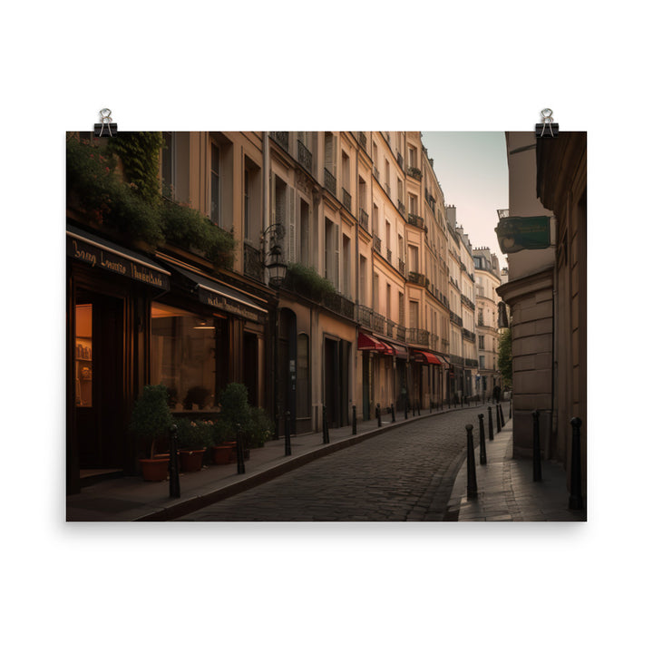 Parisian Charm photo paper poster - Posterfy.AI