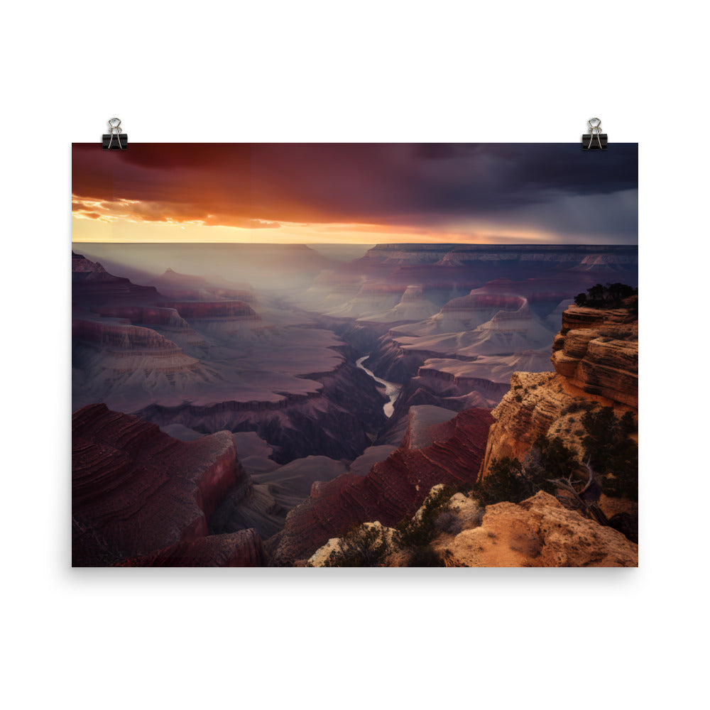 The Grand Canyon photo paper poster - Posterfy.AI