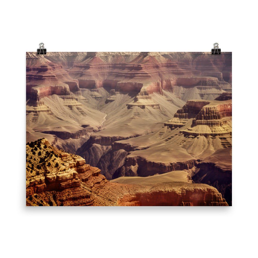 Majestic Grand Canyon photo paper poster - Posterfy.AI