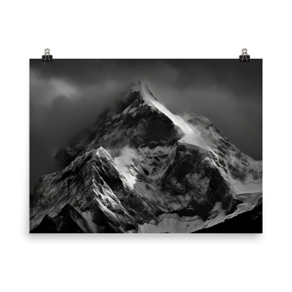 Breathtaking Swiss Alps photo paper poster - Posterfy.AI
