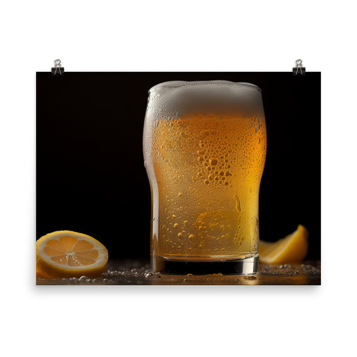 An Ice Cold Porter to Savor photo paper poster - Posterfy.AI