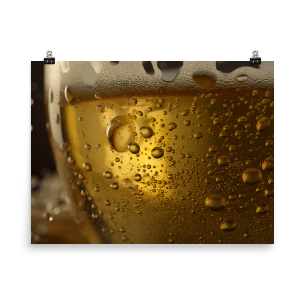 Refreshing Pilsners photo paper poster - Posterfy.AI