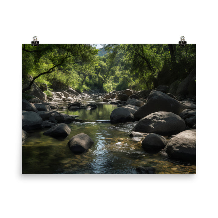 Natures Refreshment photo paper poster - Posterfy.AI