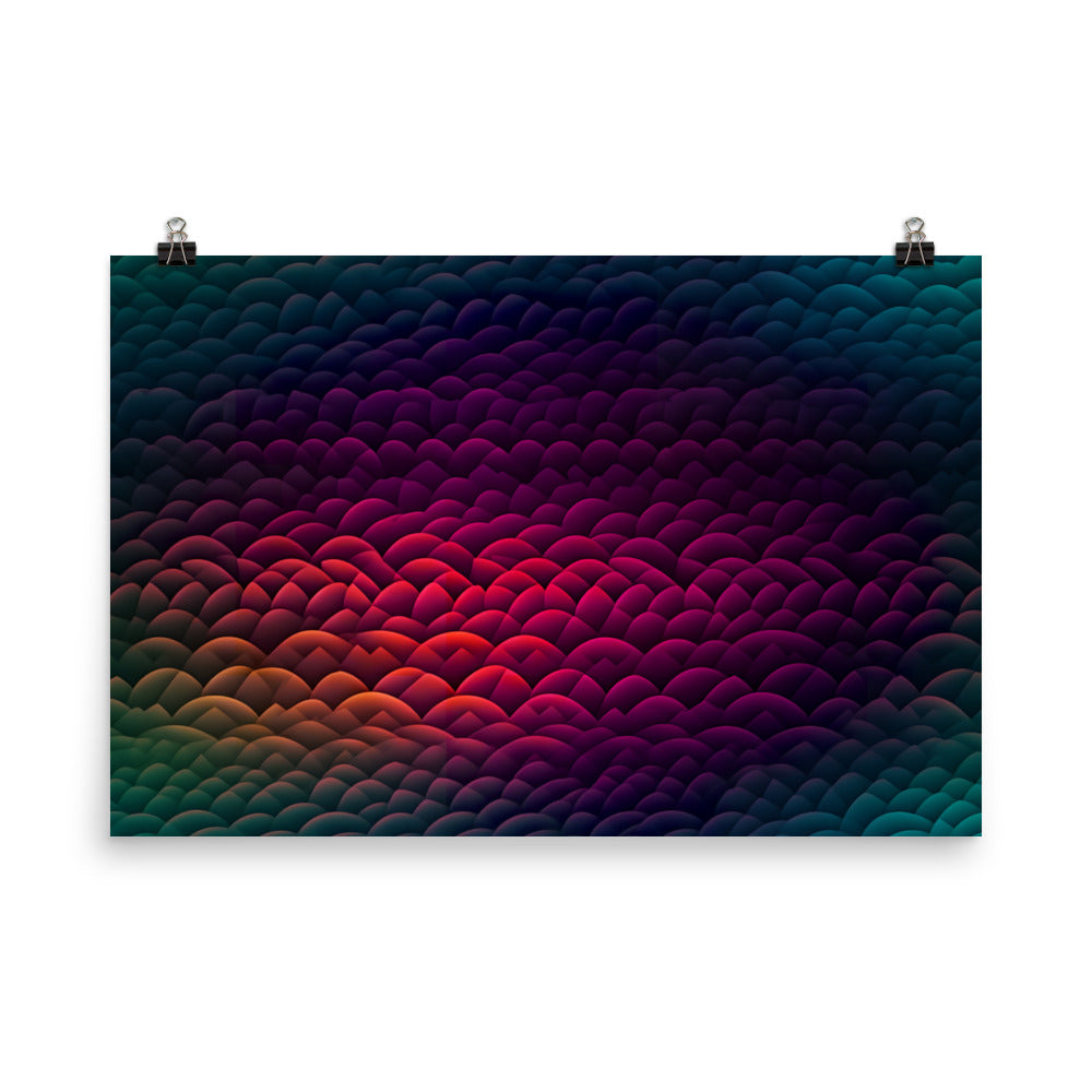 Gradient Pattern photo paper poster - Posterfy.AI