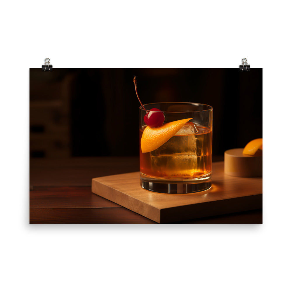 Old Fashioned Charm photo paper poster - Posterfy.AI