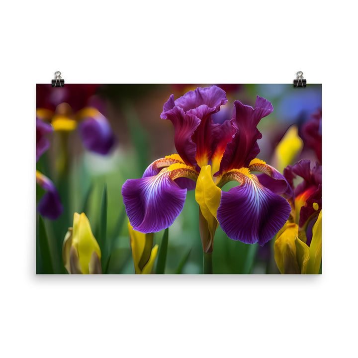 Colorful Display botanical  photo paper poster - Posterfy.AI