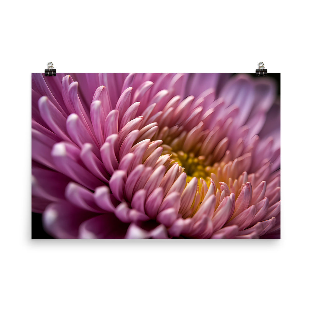 Chrysanthemum Center Stage photo paper poster - Posterfy.AI