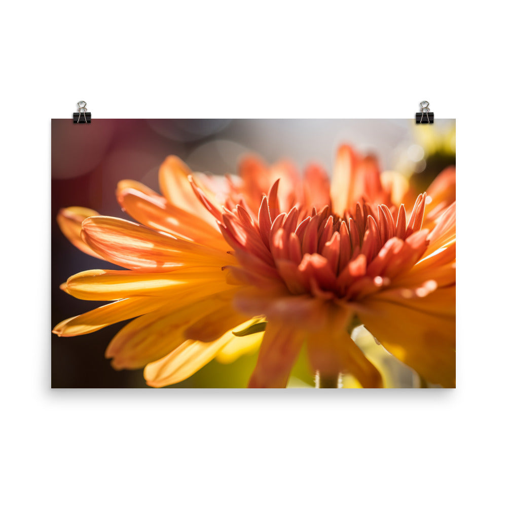 Blossoming Beauty photo paper poster - Posterfy.AI