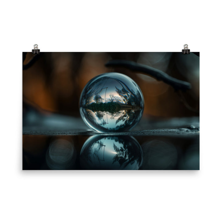 Mystical Reflections photo paper poster - Posterfy.AI