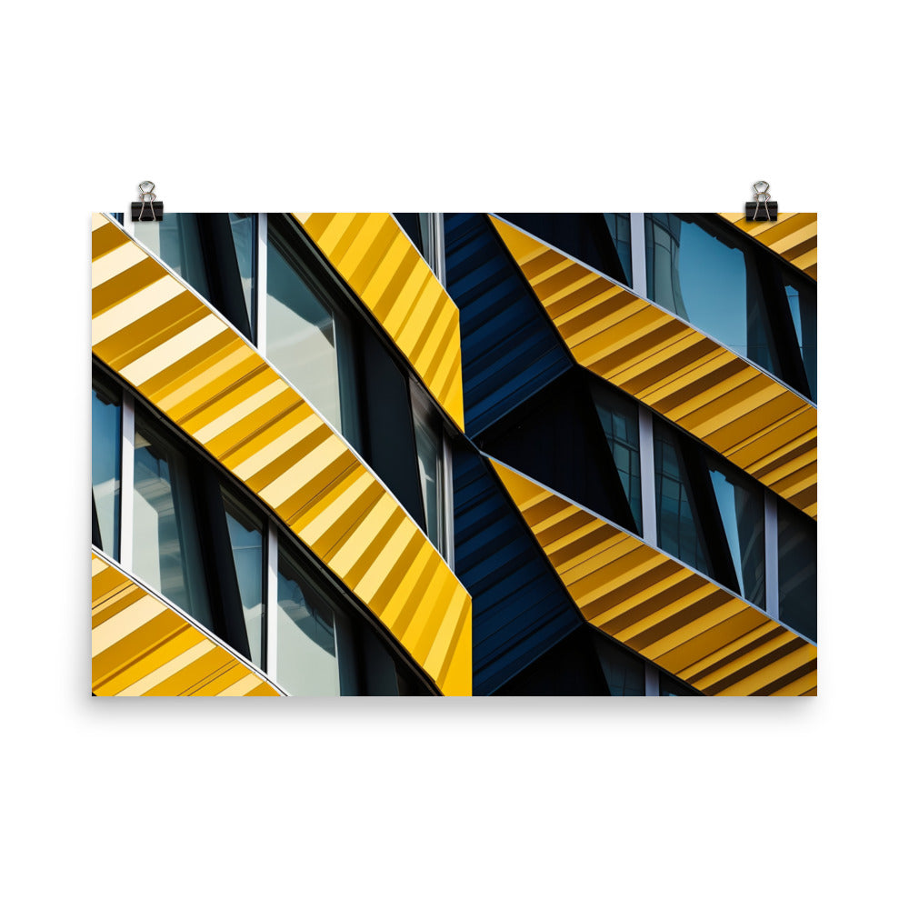 Geometric Abstractions photo paper poster - Posterfy.AI