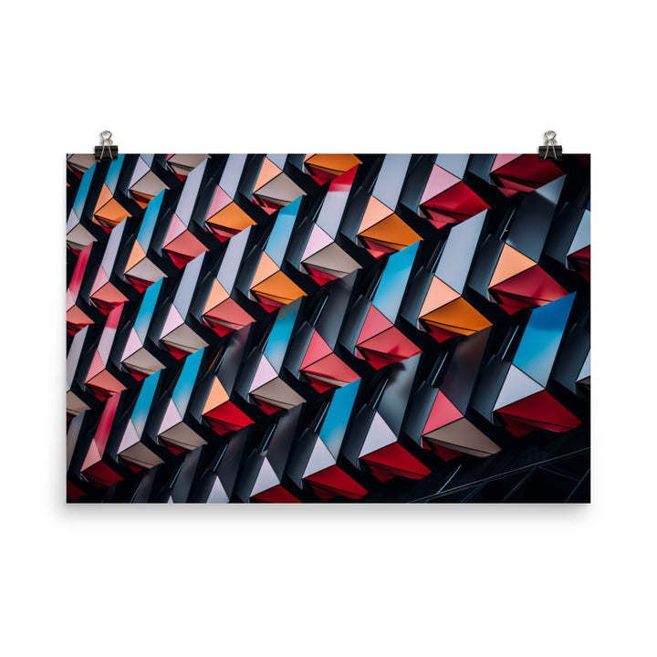 Geometric Abstractions photo paper poster - Posterfy.AI