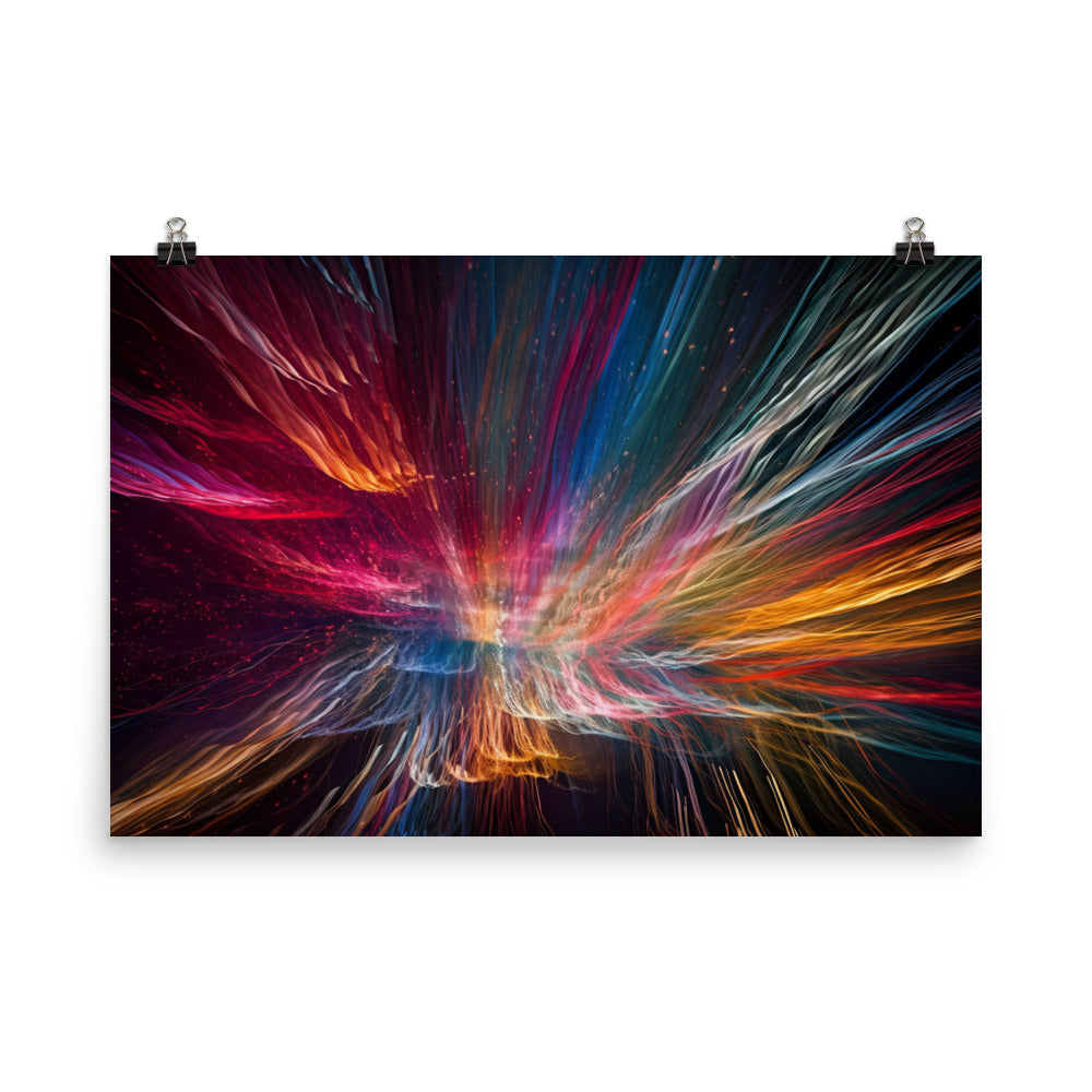 Ethereal Light Show photo paper poster - Posterfy.AI