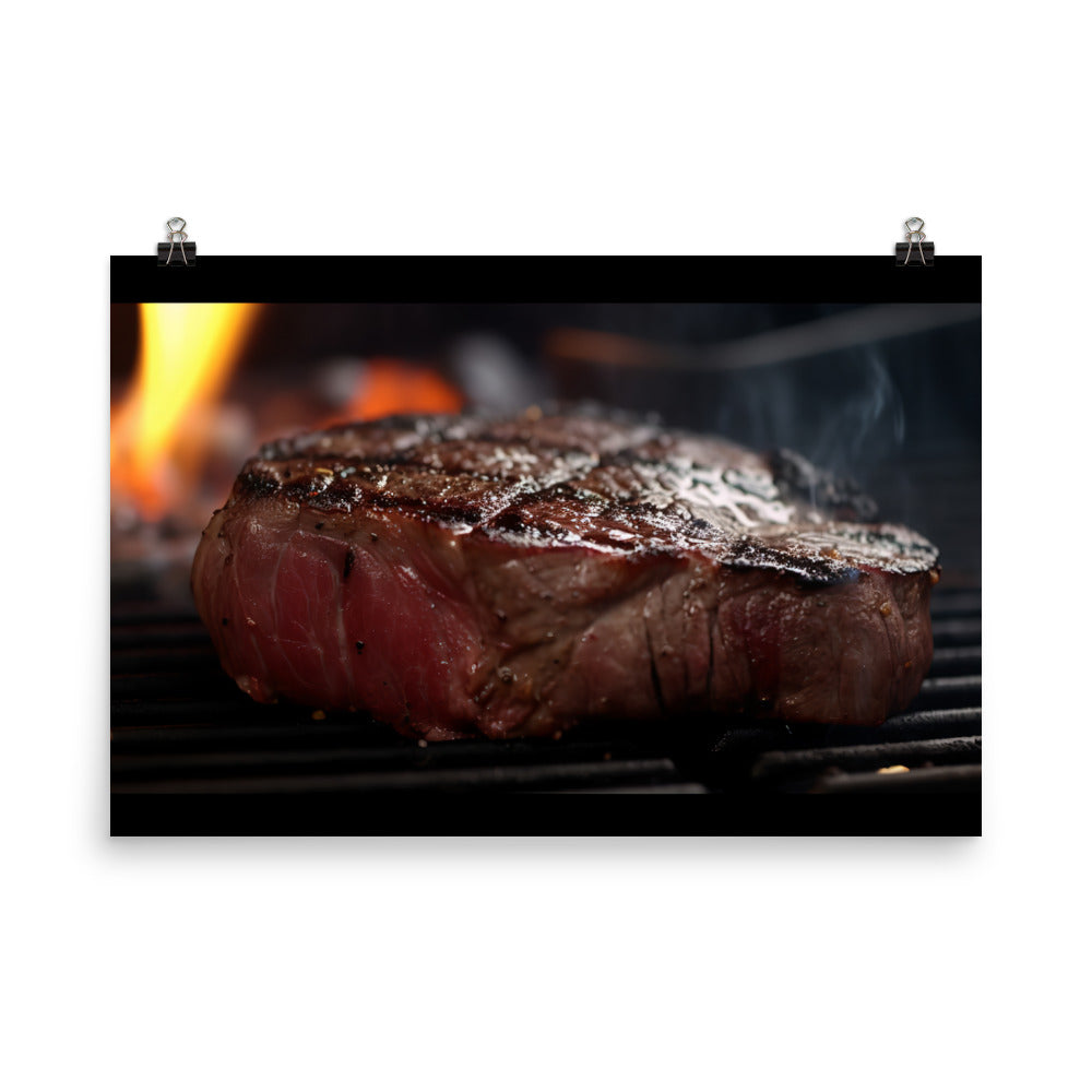 Sizzling Cuts photo paper poster - Posterfy.AI