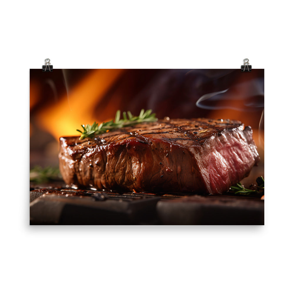 Sizzling Cuts photo paper poster - Posterfy.AI