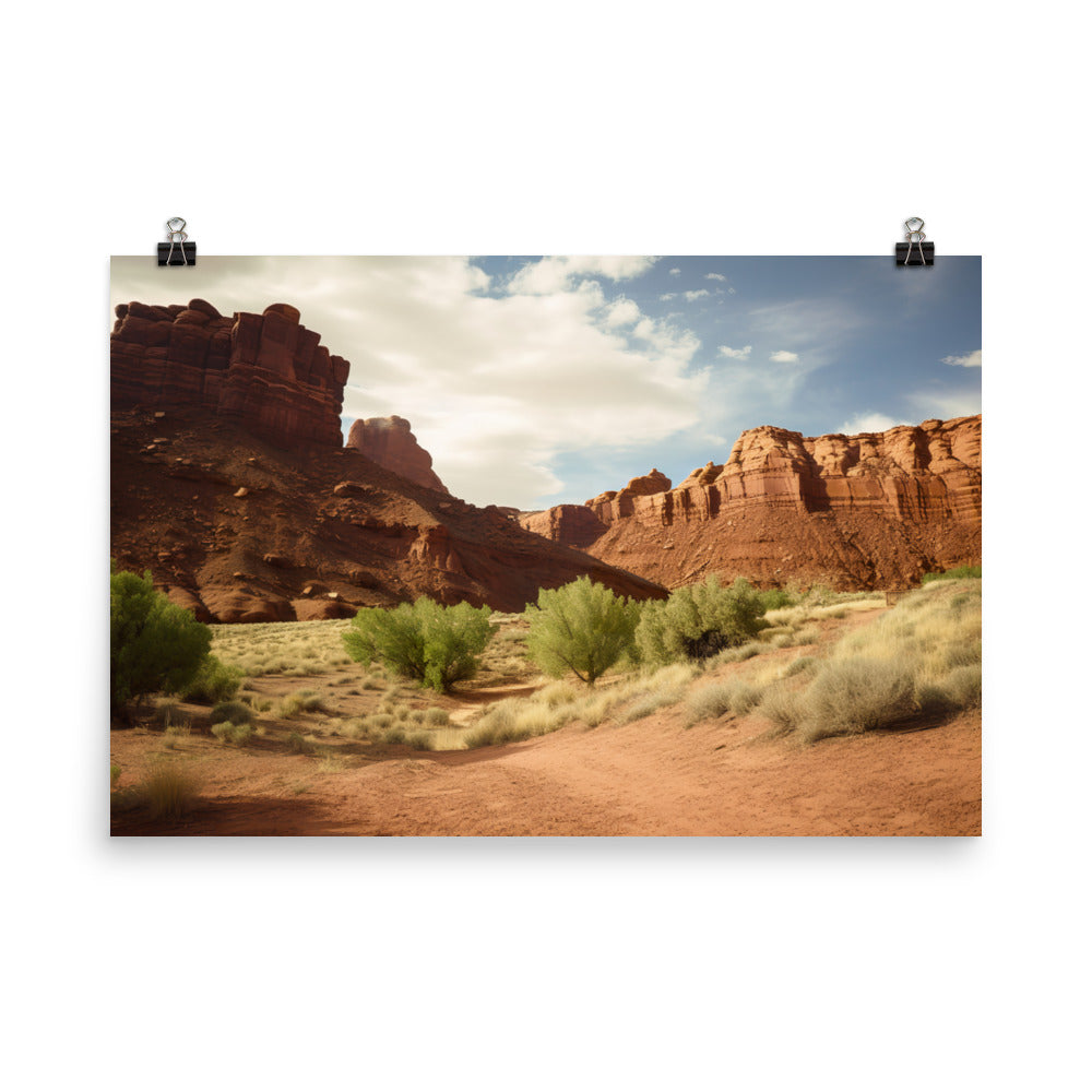 Road Trip Through the American Southwest photo paper poster - Posterfy.AI