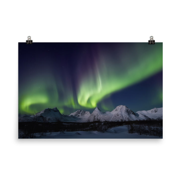 Northern Lights Adventure photo paper poster - Posterfy.AI