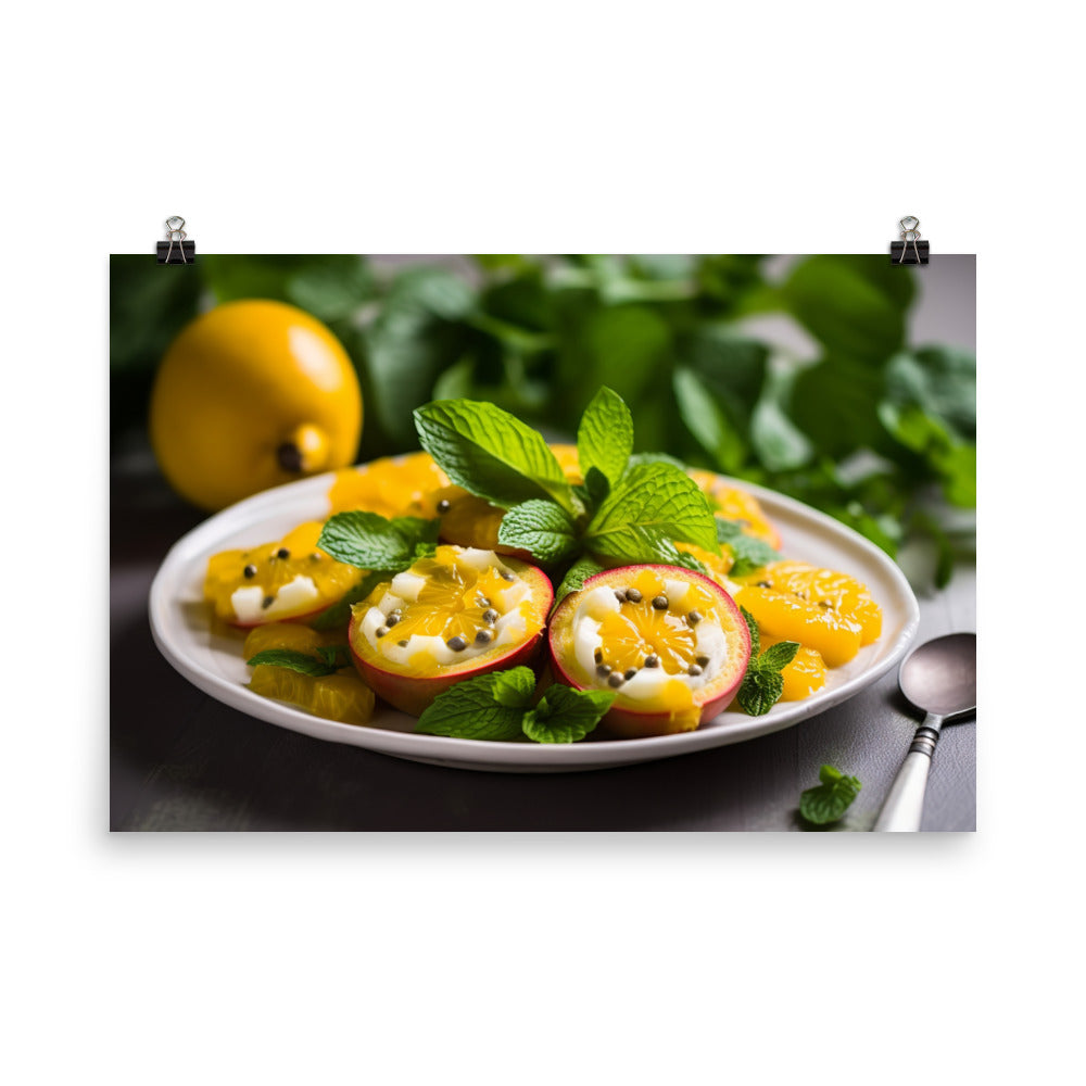 Sensational Citrus photo paper poster - Posterfy.AI