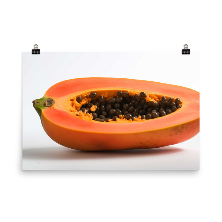 Ripe Papaya photo paper poster - Posterfy.AI