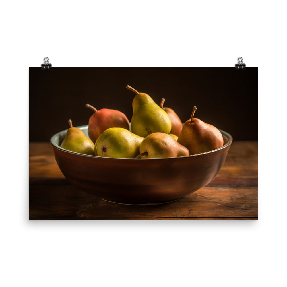 Bartlett Pears photo paper poster - Posterfy.AI