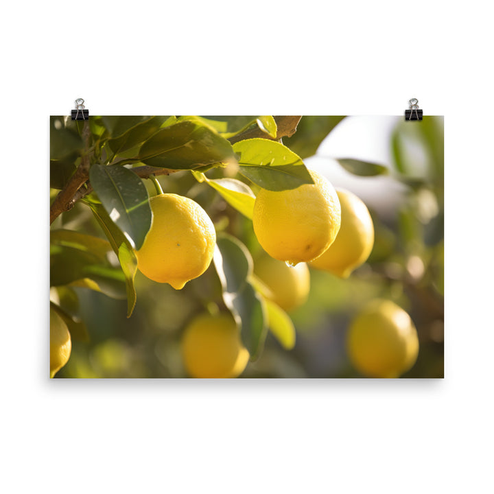 Lemon Tree photo paper poster - Posterfy.AI