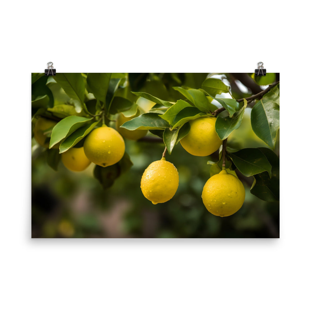 Lemon Tree photo paper poster - Posterfy.AI