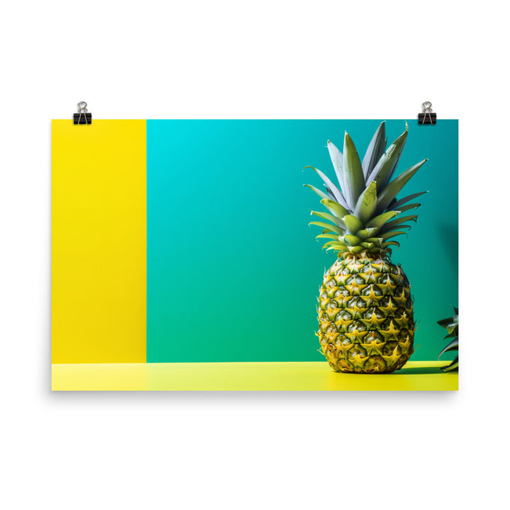 Pineapple photo paper poster - Posterfy.AI