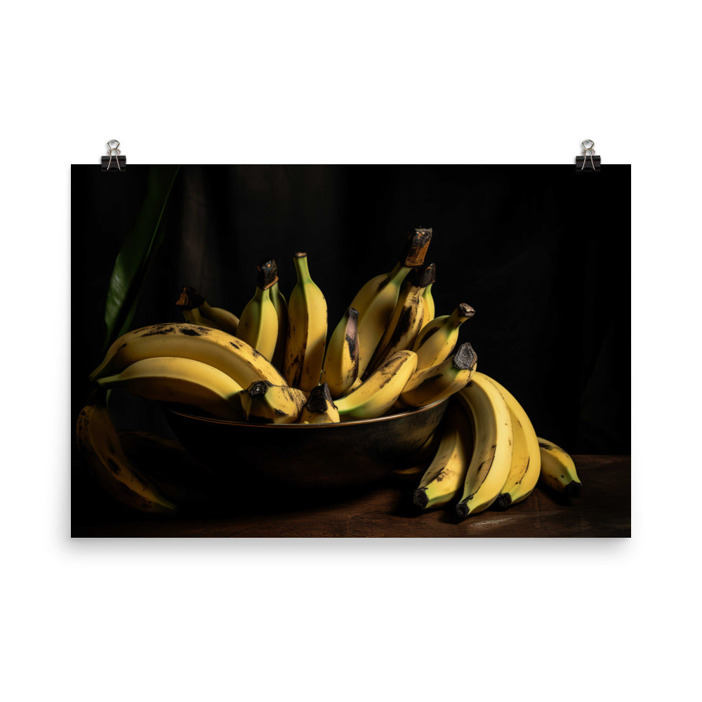 The Art of Banana photography photo paper poster - Posterfy.AI