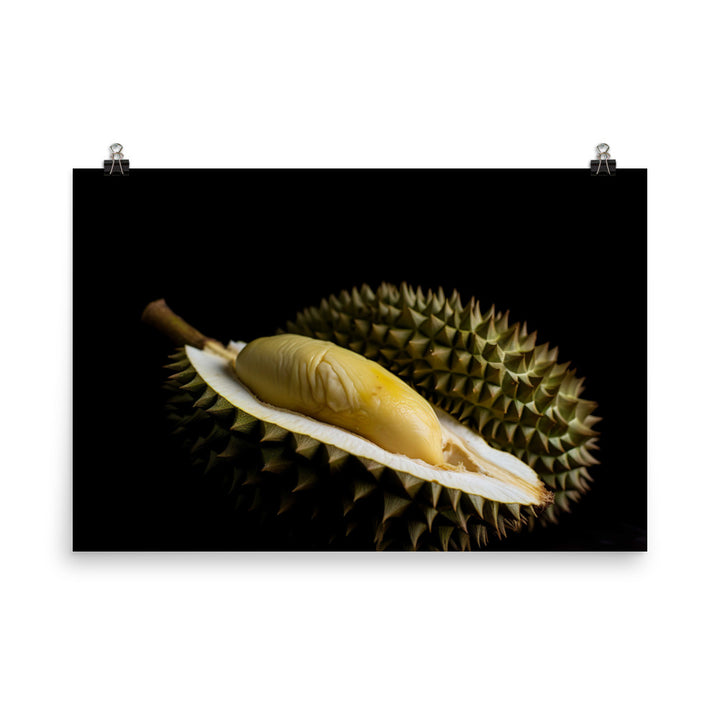 Durian Fruit as a Culinary Delight photo paper poster - Posterfy.AI