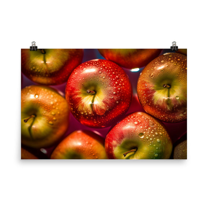 Abstract Apples photo paper poster - Posterfy.AI