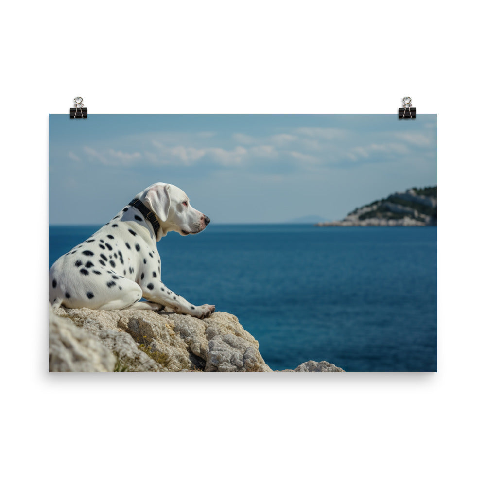 Dalmatian Daydream photo paper poster - Posterfy.AI