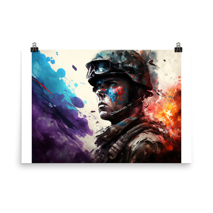 War Heroes photo paper poster - Posterfy.AI