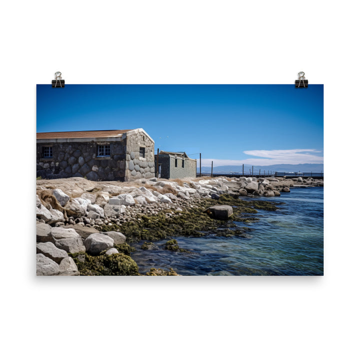 The Historical Beauty of Robben Island photo paper poster - Posterfy.AI