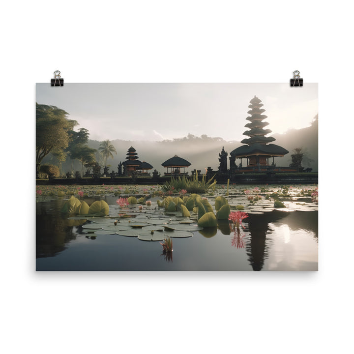 Bali - A Place to Find Inner Peace photo paper poster - Posterfy.AI