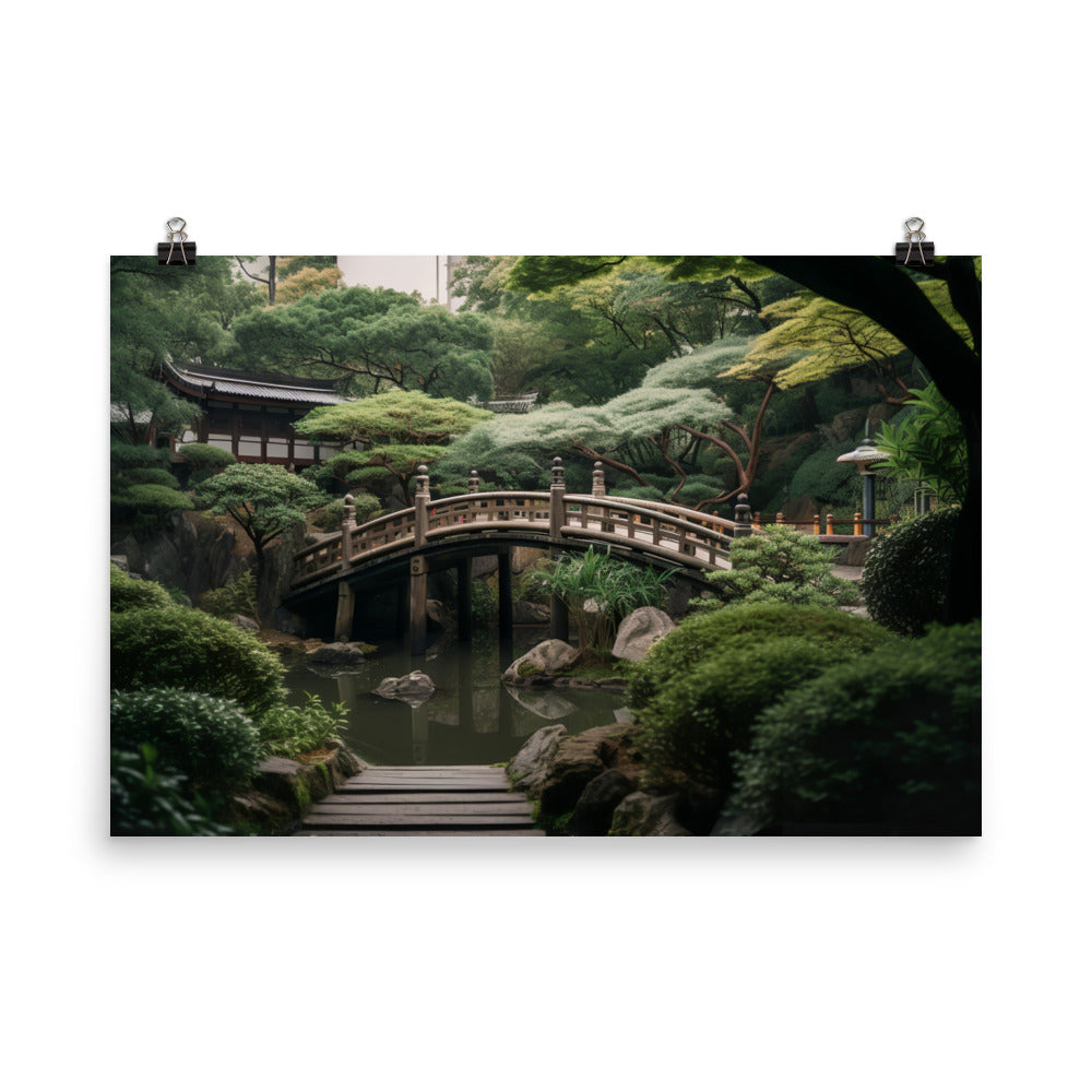 Discovering Tokyos Hidden Gems photo paper poster - Posterfy.AI