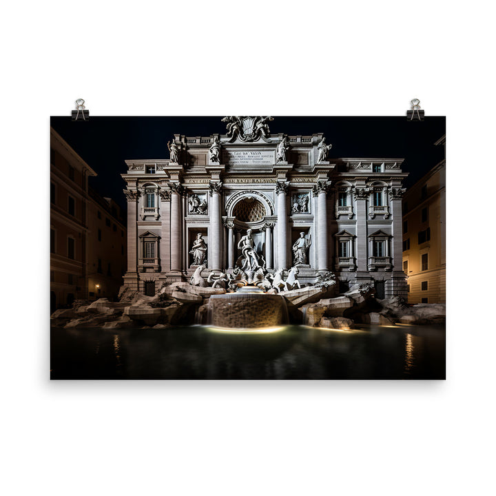 Exploring Romes Renaissance Architecture photo paper poster - Posterfy.AI