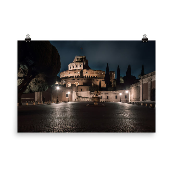 Romes Historic Landmarks photo paper poster - Posterfy.AI