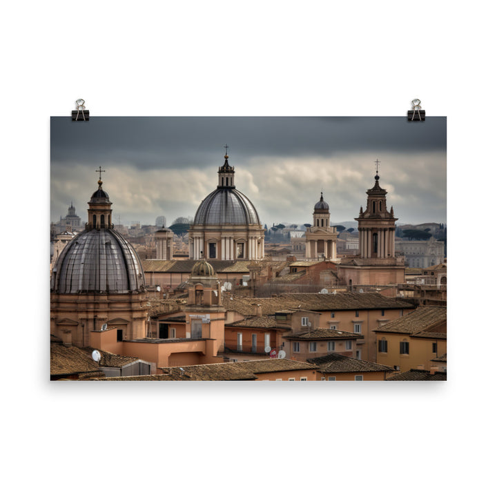 Rome, Italy - The Eternal City photo paper poster - Posterfy.AI