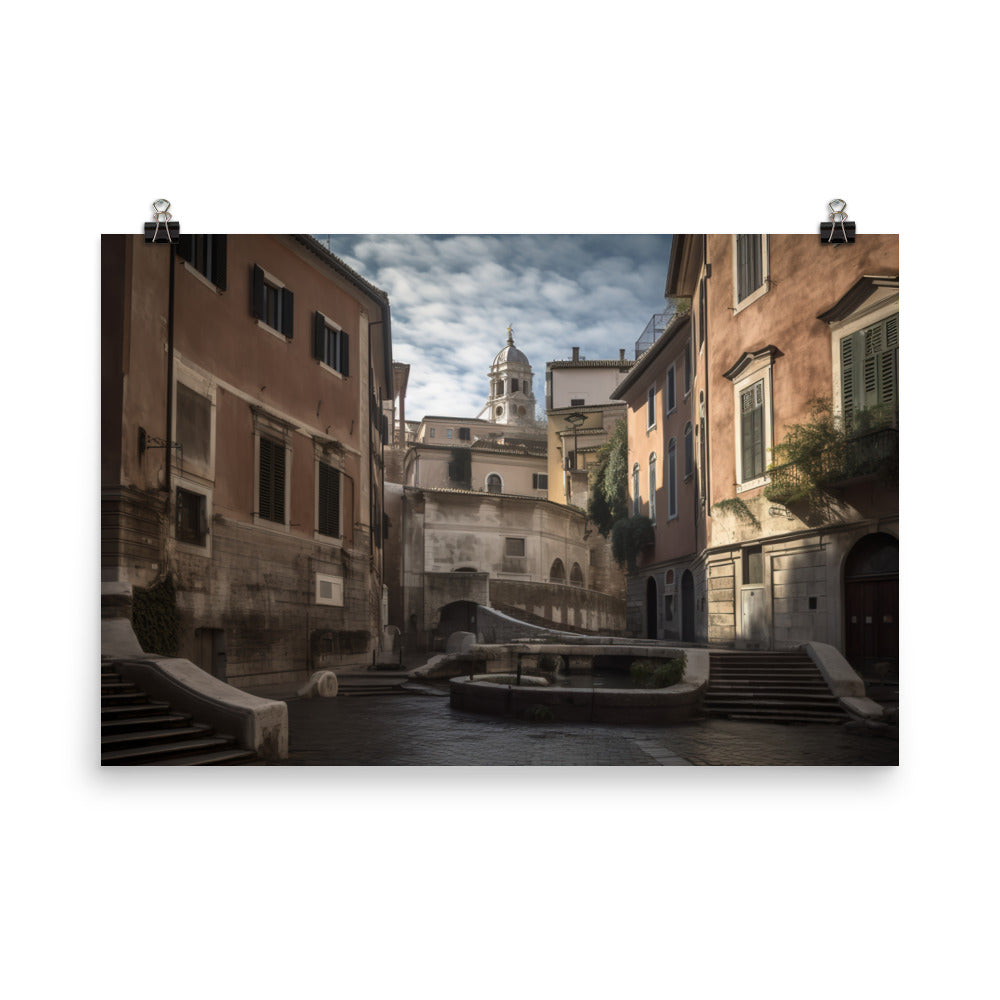 Experience Romes Charm photo paper poster - Posterfy.AI