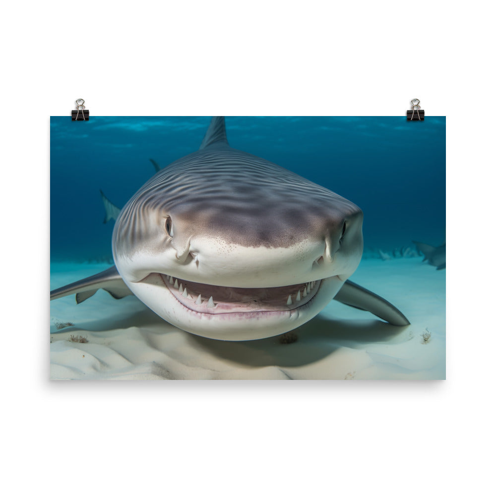 Tiger Shark Photo paper poster - Posterfy.AI