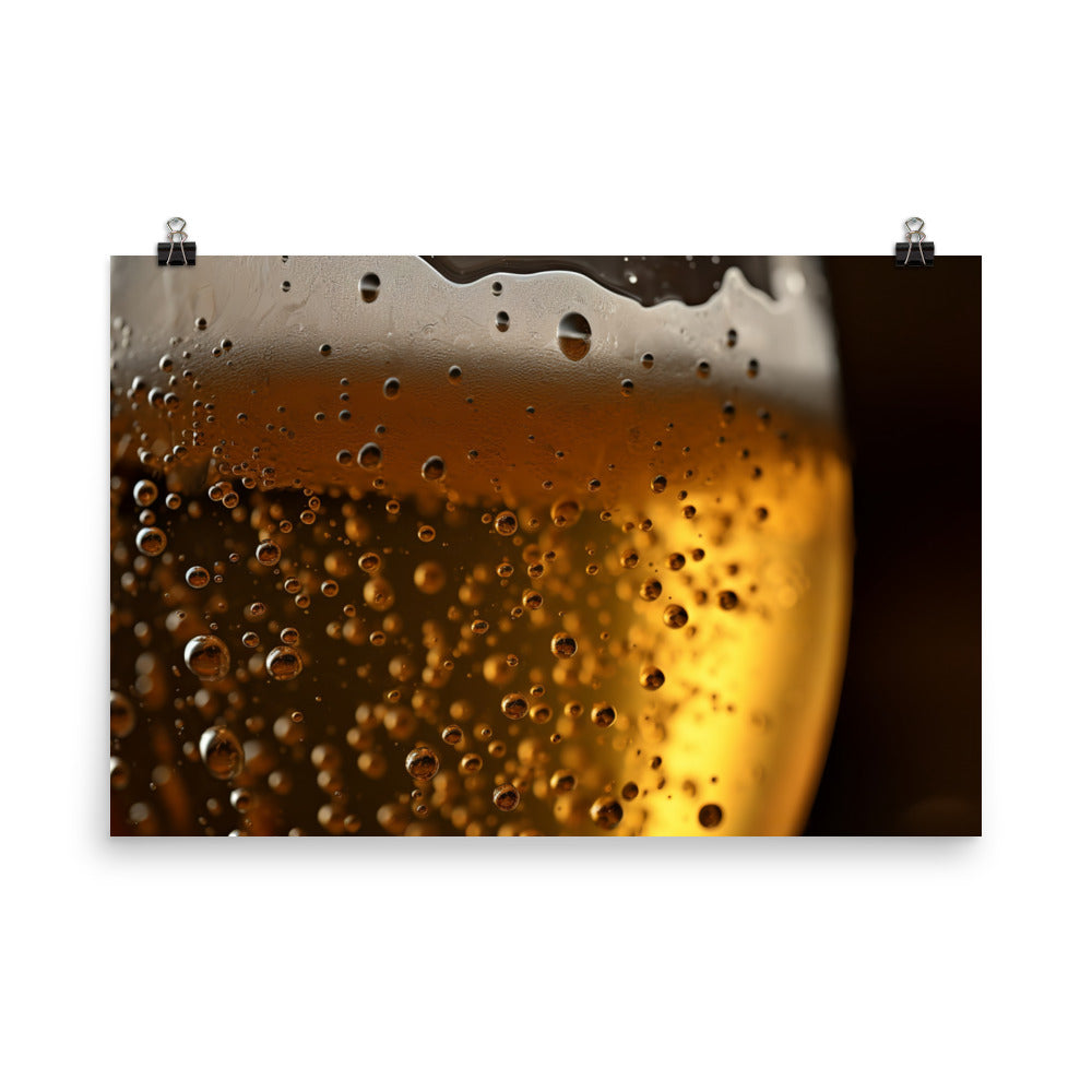 Refreshing Pilsners photo paper poster - Posterfy.AI