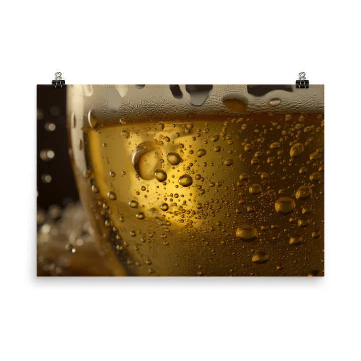 Refreshing Pilsners photo paper poster - Posterfy.AI