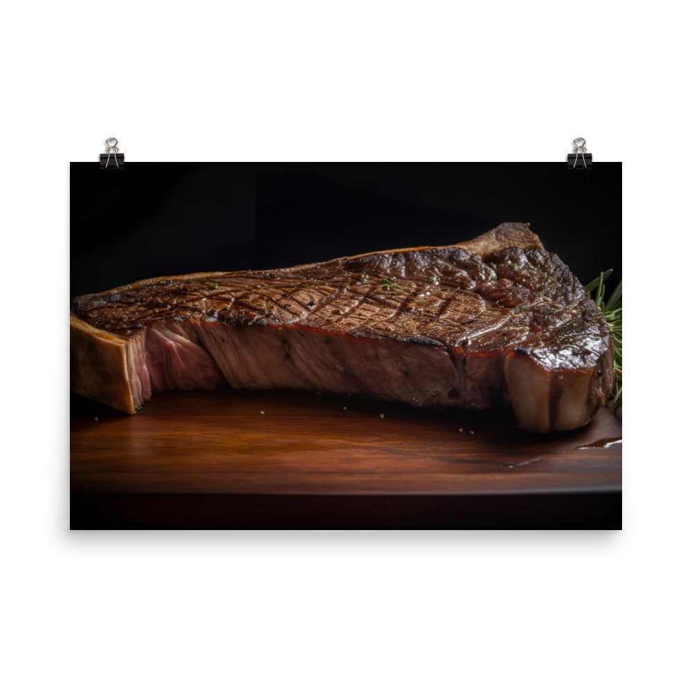 The Mighty Porterhouse photo paper poster - Posterfy.AI