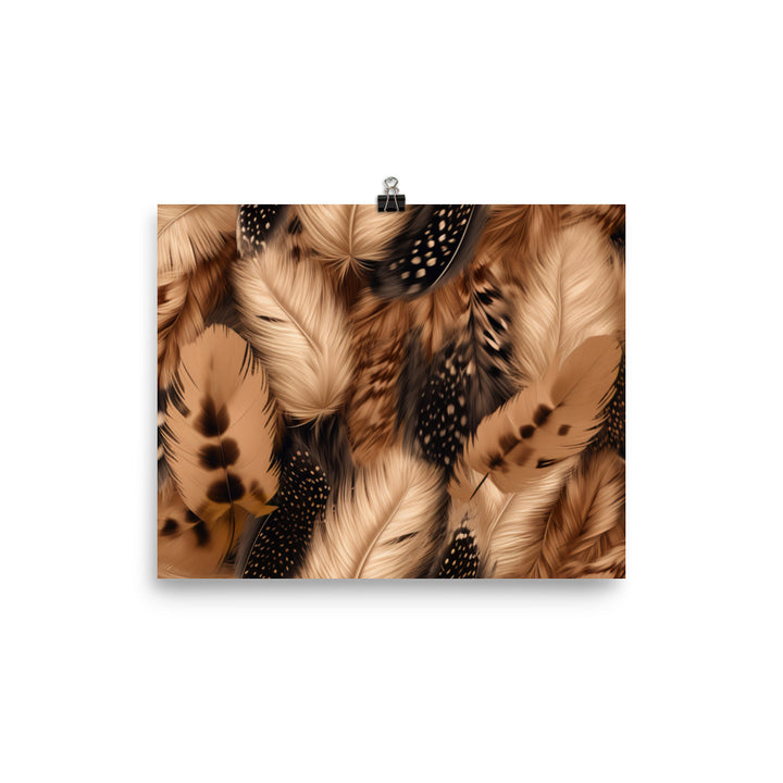 Fur Pattern photo paper poster - Posterfy.AI