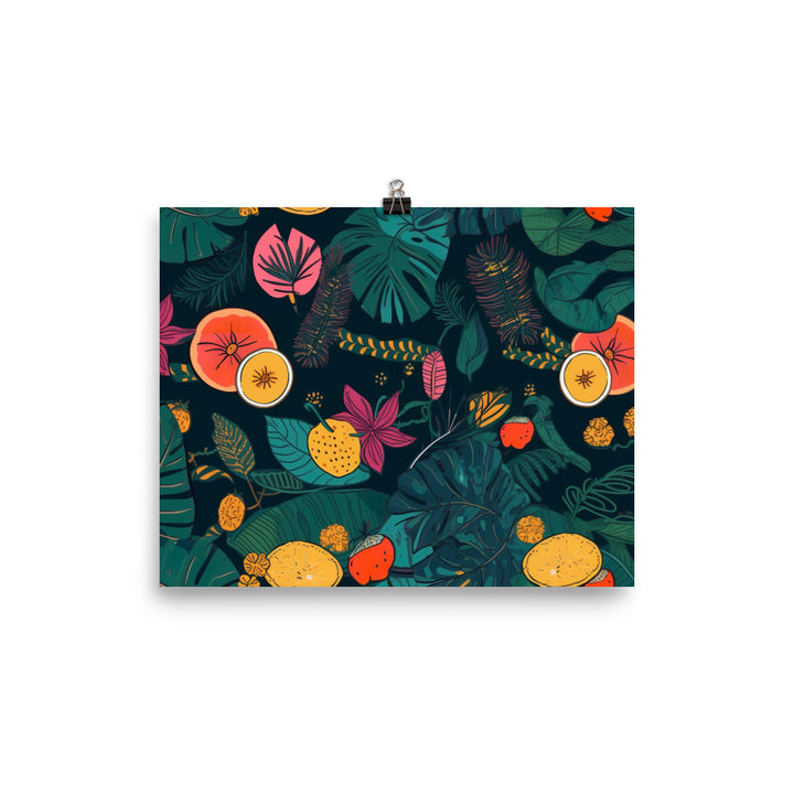 Tropical Pattern photo paper poster - Posterfy.AI