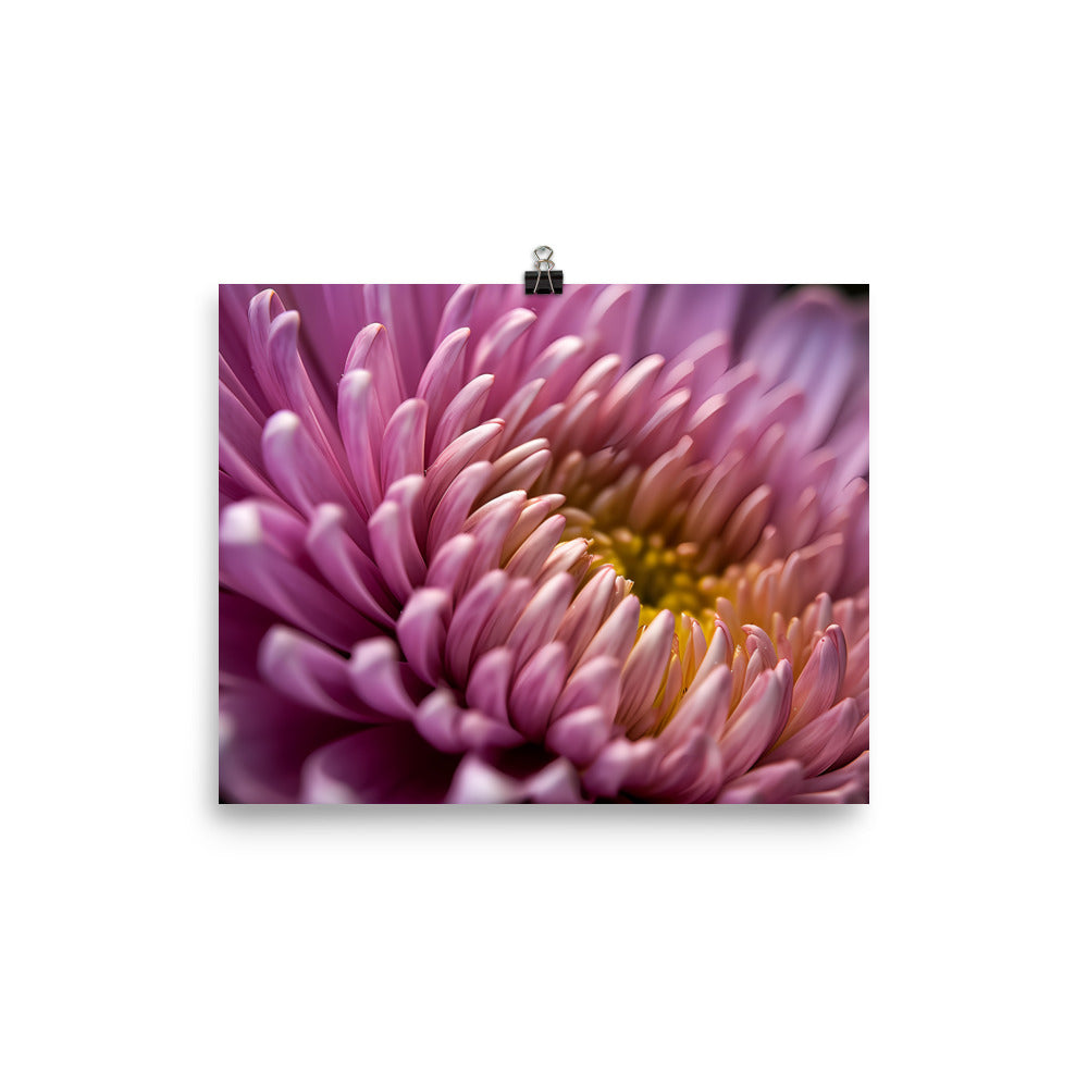 Chrysanthemum Center Stage photo paper poster - Posterfy.AI