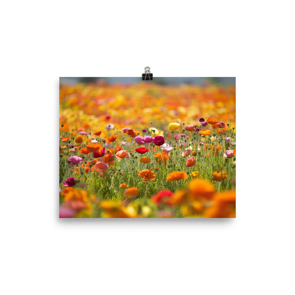 Flower Power photo paper poster - Posterfy.AI