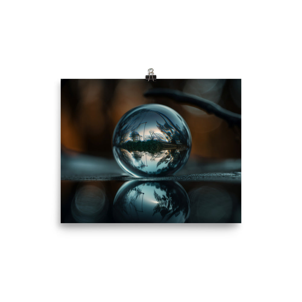 Mystical Reflections photo paper poster - Posterfy.AI