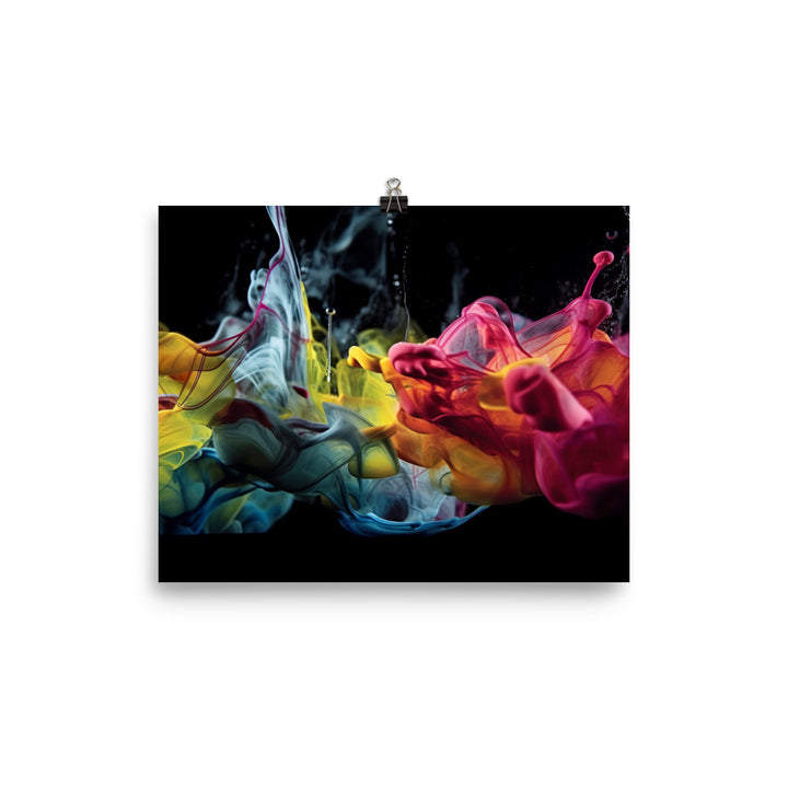 Fluid Dynamics photo paper poster - Posterfy.AI